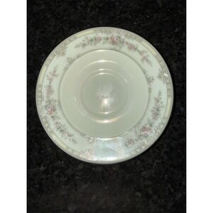 Noritake Shenandoah Saucer Pink Floral Gold Trim Vintage 6 in 9729